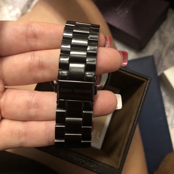 Black Michael Kors watch